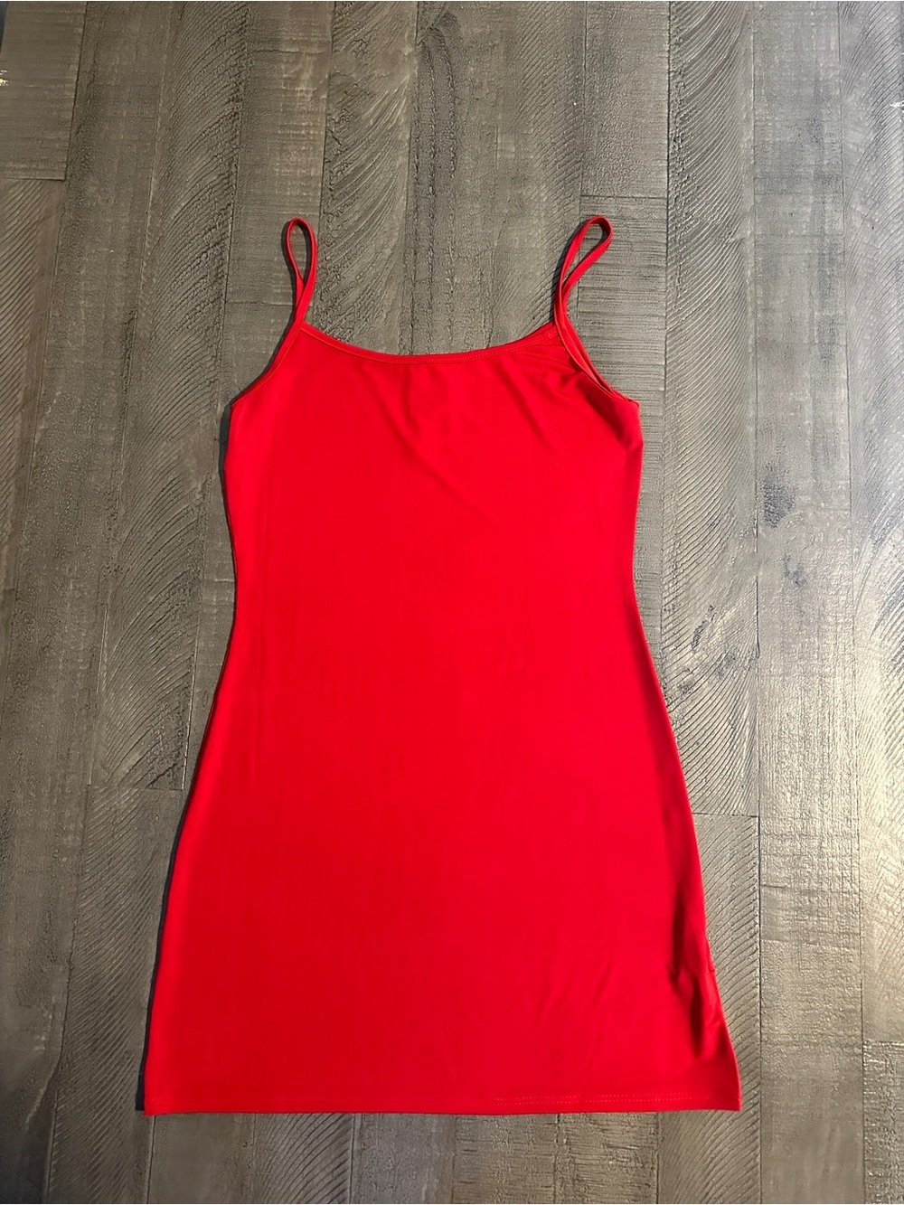 NWOT Blu Pepper Womens Red Bodycon Cami Mini Dress Small - Picture 2 of 8